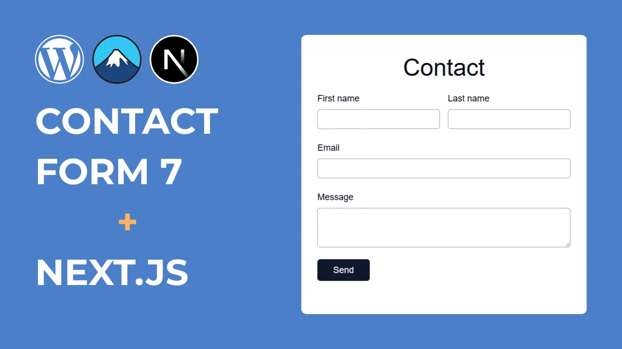 Integrating Contact Form 7 with Next.js Cover